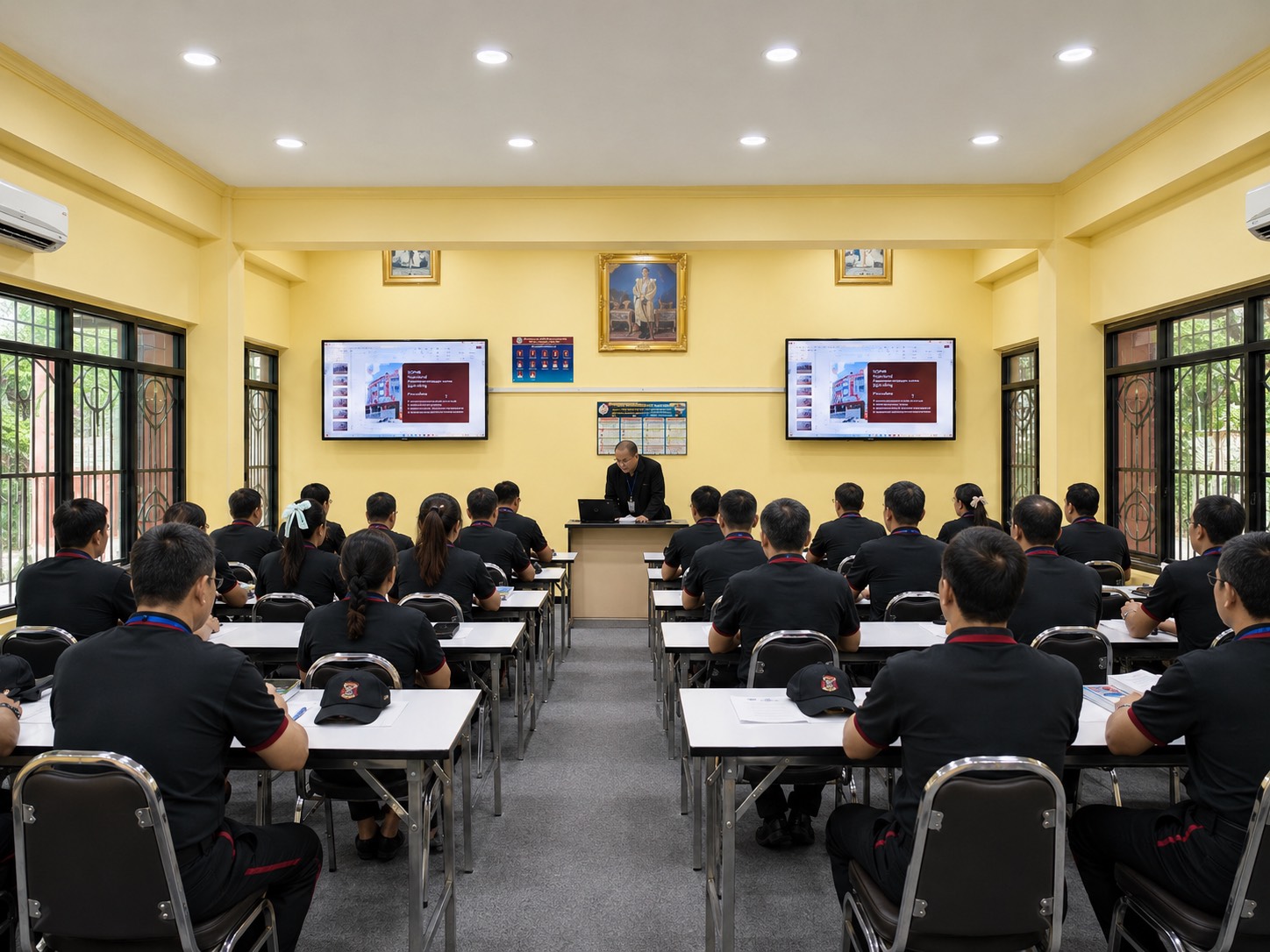 🎓เปิดการอบรมพนักงานรักษาความปลอดภัย รุ่นที่ 28👮🏻‍♂️